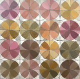 “Autumn Circles” 16x16 inch painting