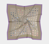 “Color Matrix” in brown with purple edge