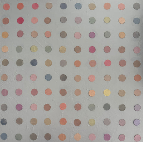 “Confetti 1” 20x20 inch painting