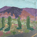 "Four Sisters of Dimple Dell" 12x12 inch acrylic painting
