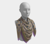 “Color Matrix” in brown with purple edge