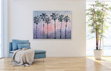 "Mosaic Palms 3" | Modern Impressionist |36x48 inches